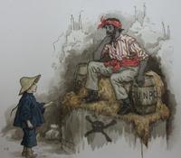 Wan Lee from Queen of the Pirate Isle, illustrated by Kate Greenaway